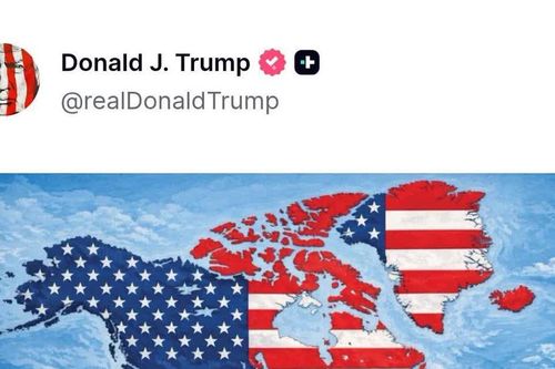 Ông Trump đăng bản đồ phủ cờ Mỹ lên nhiều nước và vùng lãnh thổ, Iceland phản ứng