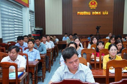 Phường Đông Hải tập huấn nghiệp vụ kiểm tra, giám sát và thi hành kỷ luật của Đảng