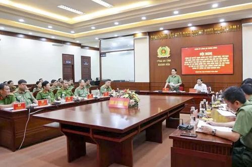 Đảng ủy Công an Trung ương công bố quyết định kiểm tra, giám sát Đảng ủy Công an tỉnh Khánh Hòa
