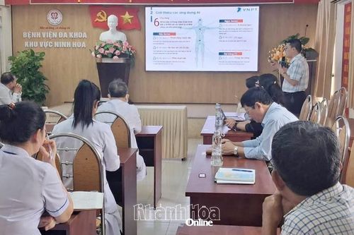 Trao đổi, chia sẻ kiến thức về tích hợp AI trong lĩnh vực y tế