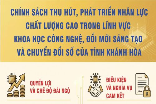 Chính sách thu hút, phát triển nhân lực chất lượng cao trong lĩnh vực khoa học công nghệ, đổi mới sáng tạo và chuyển đổi số của tỉnh Khánh Hòa