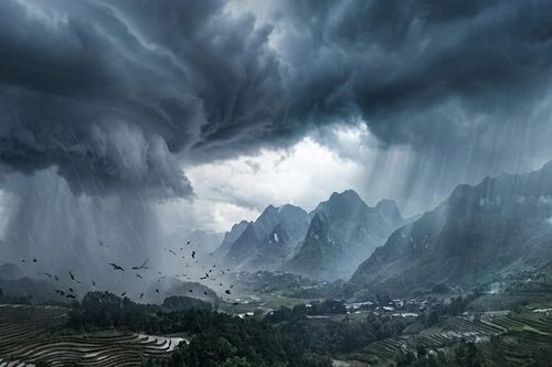 Không khí lạnh tràn về miền Bắc, dông lốc và sóng lớn bao trùm nhiều vùng biển