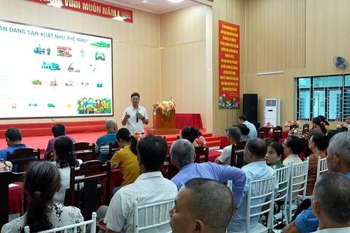 Hội Nông dân tỉnh Lào Cai tuyên truyền phát triển kinh tế tập thể tại xã Gia Phú