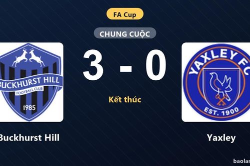 Buckhurst Hill thắng áp đảo, Yaxley trắng tay ở trận đá lại FA Cup