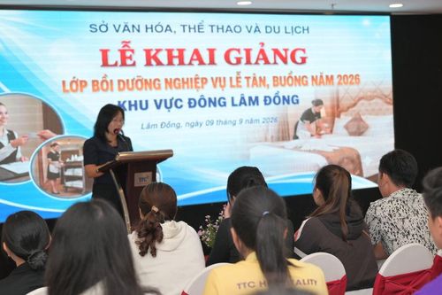 Hơn 200 học viên tham dự tập huấn, bồi dưỡng nghiệp vụ lễ tân, buồng năm 2026