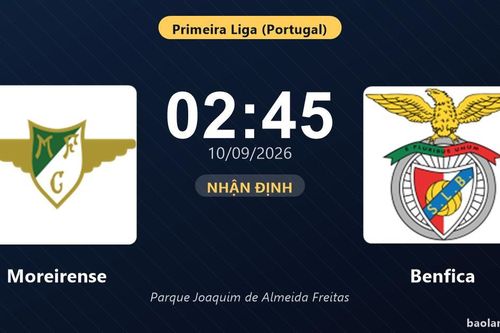 Nhận định Moreirense vs Benfica: Khách tiếp tục bay cao?
