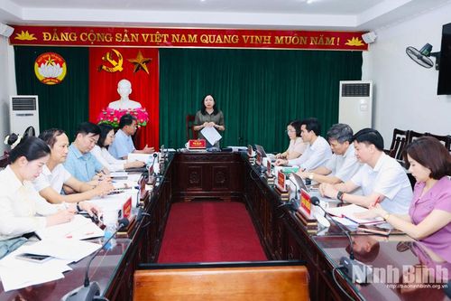 Hội nghị giao ban Ban Thường trực Ủy ban MTTQ Việt Nam tỉnh