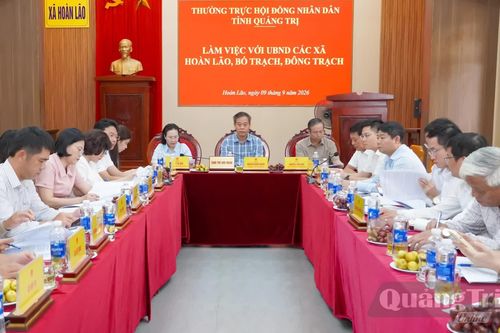Thường trực HĐND tỉnh khảo sát, làm việc với các địa phương