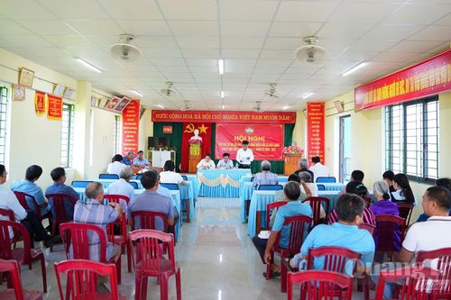 Lắng nghe ý kiến cử tri