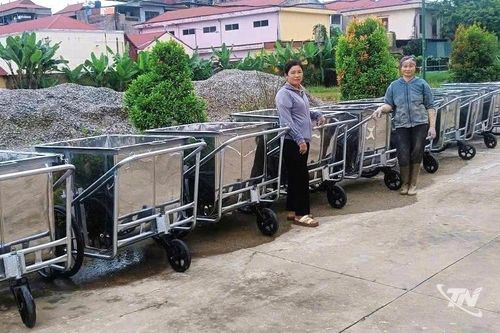 Kha Sơn từng bước nâng hiệu quả thu gom rác thải
