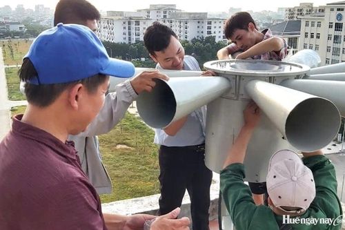 Thành phố Huế vận hành thử 2 cụm còi hú cảnh báo phòng, chống thiên tai