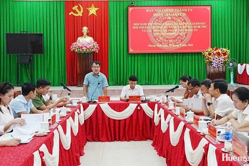 Phường Phong Thái chủ động giải quyết những vấn đề phát sinh từ cơ sở