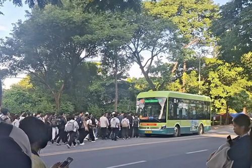 Xe buýt tại Đại học Quốc gia quá tải, TP.HCM tăng chuyến giải tỏa