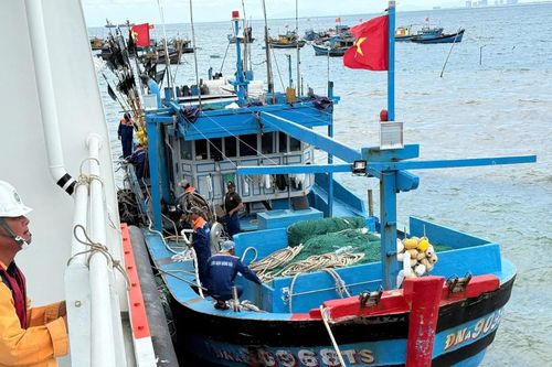 Hơn 230 tin báo nạn trên biển, gần 1.000 người được cứu và hỗ trợ
