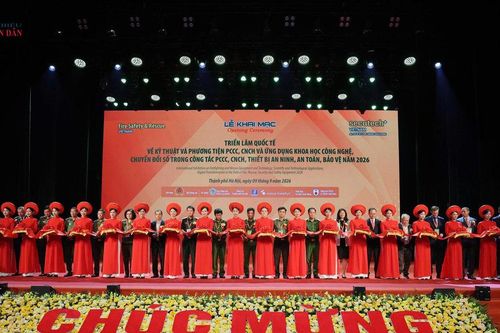 Khai mạc triển lãm quốc tế về kỹ thuật, phương tiện phòng cháy chữa cháy quy mô lớn