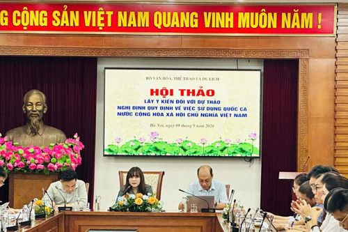 Hình thành khuôn khổ pháp lý thống nhất về sử dụng Quốc ca