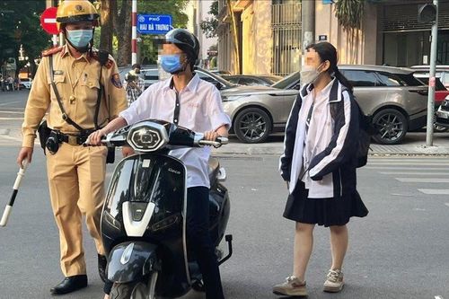 Xử lý tình trạng học sinh vi phạm Luật An toàn giao thông