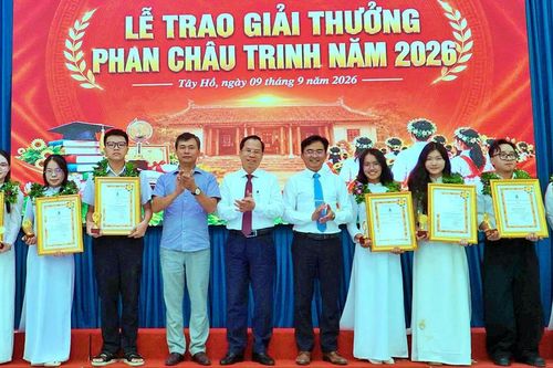 Lễ trao Giải thưởng khuyến học, khuyến tài Phan Châu Trinh năm 2026 tại Đà Nẵng