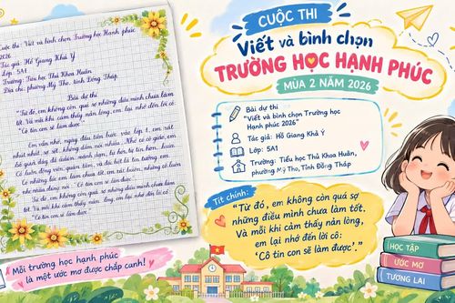 Mái trường hạnh phúc - Nơi ước mơ bắt đầu