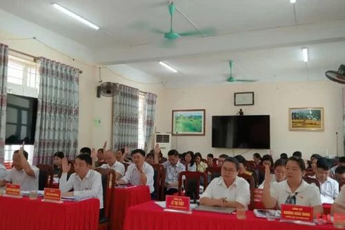 Kỳ họp thứ 3 (chuyên đề) HĐND xã Nguyễn Huệ khóa XXI