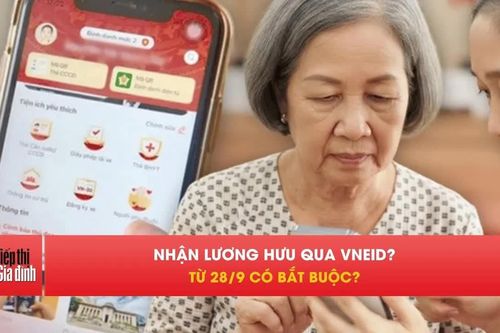 Từ 28/9, người nhận lương hưu có bắt buộc dùng VNeID?