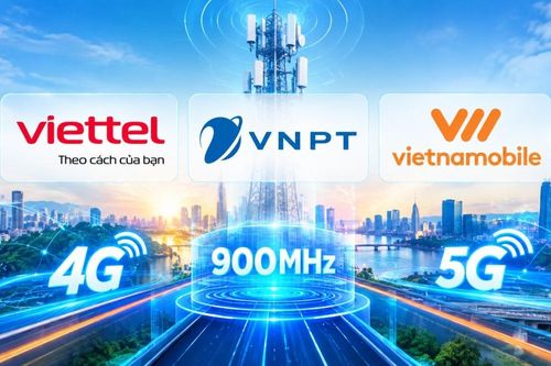 Ba nhà mạng chi hơn 3.000 tỷ đồng cho băng tần 900 MHz