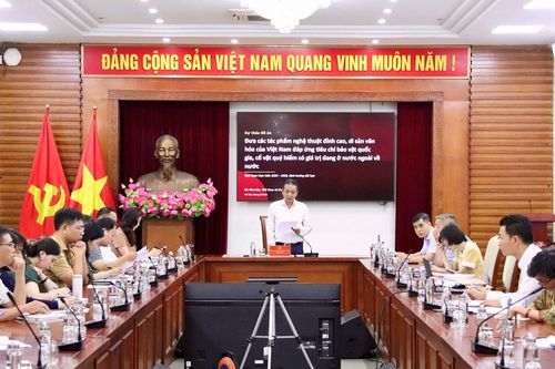 Khẩn trương hoàn thiện Đề án đưa di sản văn hóa Việt Nam ở nước ngoài về nước