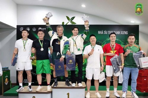 Diễn viên Minh Tiệp giành Huy chương Bạc tại World Cup Pickleball 2026