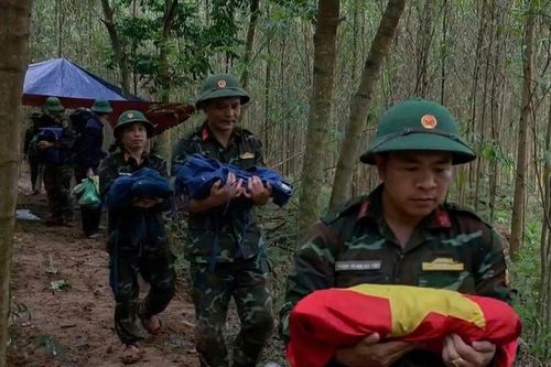 Quảng Trị: Tìm thấy nhiều hài cốt liệt sĩ ở bản Bãi Dinh