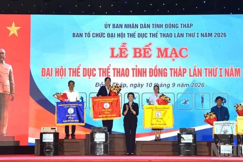 Hơn 4.300 vận động viên tham gia Đại hội Thể dục thể thao tỉnh Đồng Tháp lần thứ 1