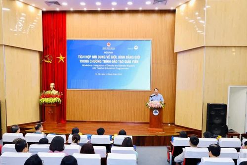 Tích hợp nội dung về giới, bình đẳng giới trong chương trình đào tạo giáo viên