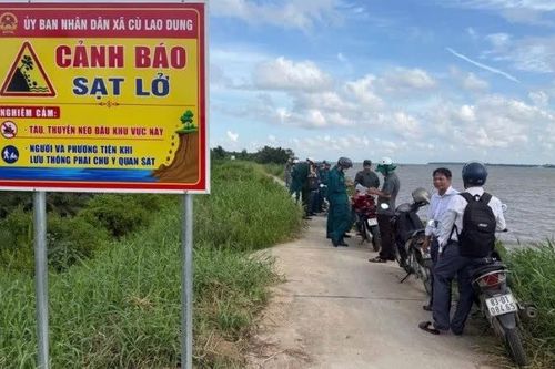 Cần Thơ xây kè khẩn cấp chống sạt lở đê biển tại Cù Lao Dung