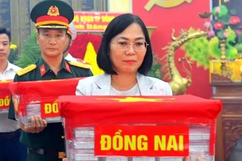 Đồng Nai bàn giao 4.618 mẫu hài cốt liệt sĩ để giám định ADN