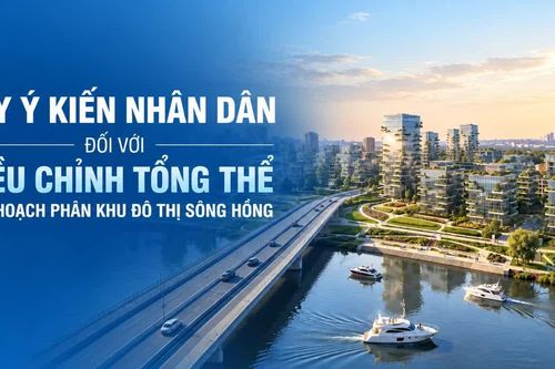[Infographic] Thời gian, hình thức lấy ý kiến về điều chỉnh tổng thể Quy hoạch phân khu đô thị sông Hồng