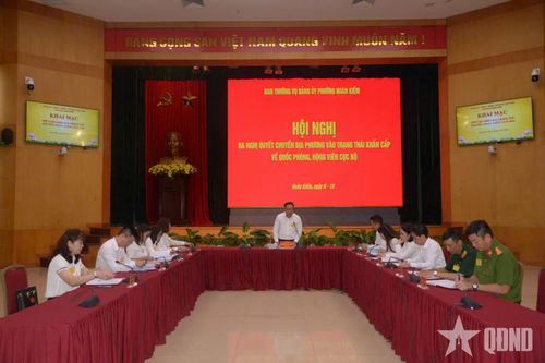 Hà Nội: Phường Hoàn Kiếm khai mạc diễn tập chiến đấu phòng thủ năm 2026