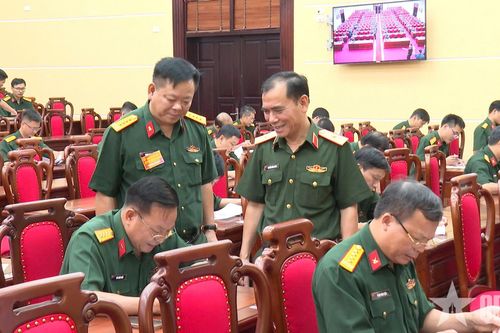 Tổng cục Hậu cần - Kỹ thuật kiểm tra, đánh giá kết quả học tập chính trị