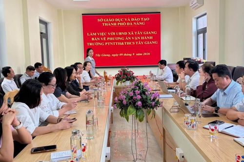 Hỗ trợ Trường Phổ thông nội trú Tiểu học và THCS Tây Giang sớm hoạt động ổn định