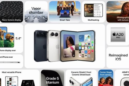 Apple trình làng iPhone Duo: Tái định nghĩa điện thoại gập?