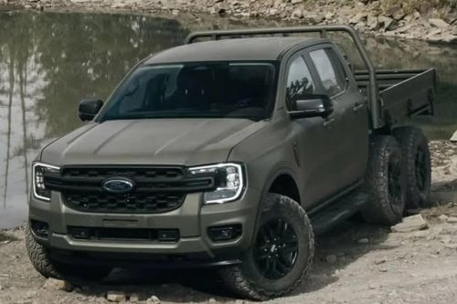 Ford Ranger phiên bản 6 bánh phục vụ quân đội