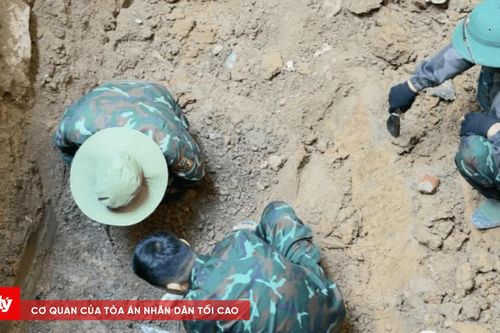 Quảng Trị: Tìm thấy 5 hài cốt liệt sĩ cùng nhiều di vật