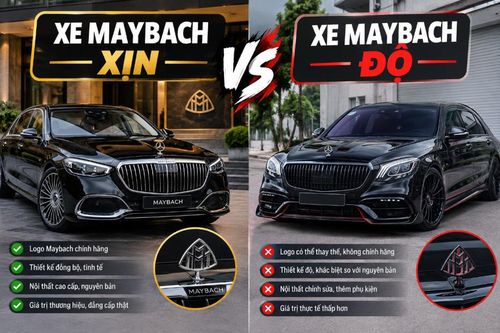 Phân biệt Maybach 'xịn' và Maybach độ: Hướng dẫn chi tiết
