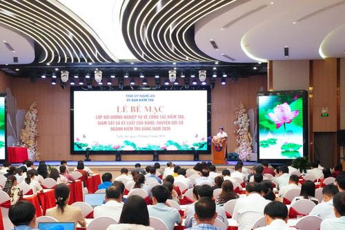 Chủ nhiệm Ủy ban Kiểm tra Tỉnh ủy nhấn mạnh 4 nhóm nhiệm vụ về công tác kiểm tra, giám sát