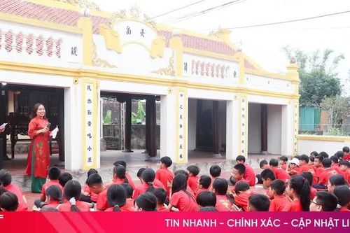 Đưa dân ca vào trường học ở vùng di sản Trường Lưu