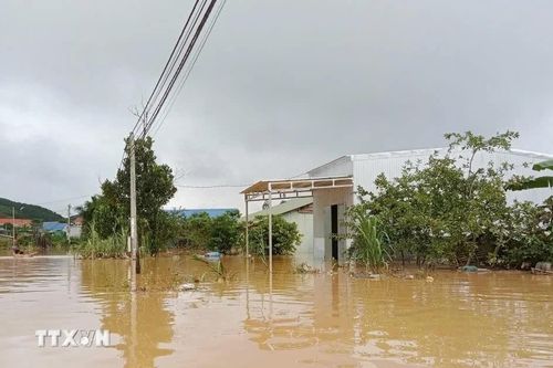 Lâm Đồng: Học sinh một số điểm trường ở Tà Đùng tạm nghỉ học do ngập lụt