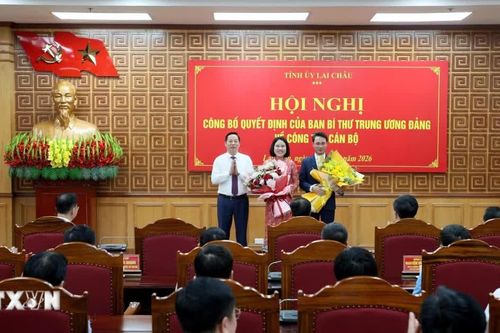 Công bố Quyết định của Ban Bí thư về công tác cán bộ tại tỉnh Lai Châu