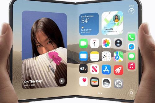 Apple lần đầu ra mắt điện thoại màn hình gập iPhone Duo