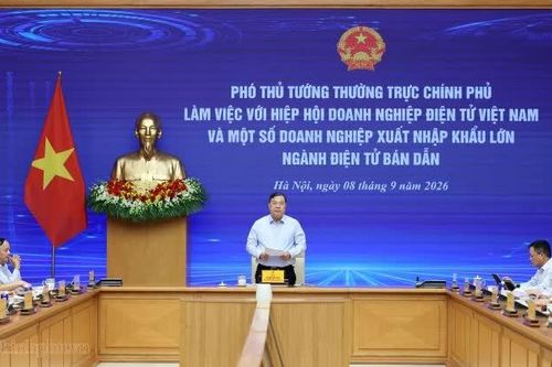 Doanh nghiệp điện tử Việt cần nâng giá trị gia tăng