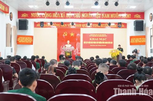 Khai mạc diễn tập chiến đấu phòng thủ phường Đông Quang