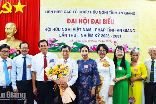 Hội Hữu nghị Việt Nam - Pháp tỉnh An Giang phấn đấu vận động 5 tỷ đồng cho an sinh xã hội