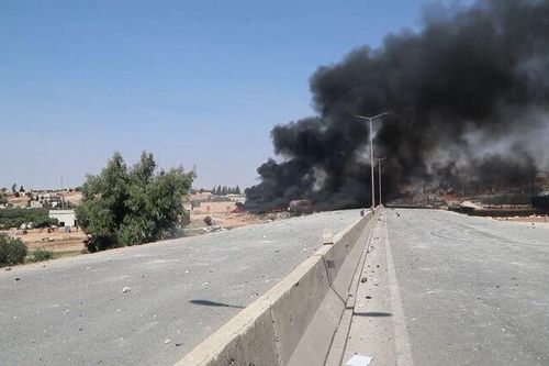 Nổ kho vũ khí ở Syria